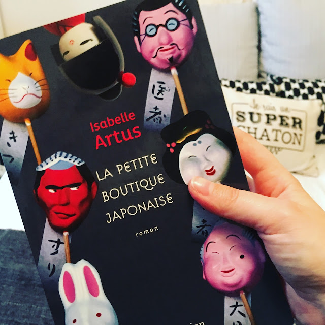 Chronique littéraire La petite boutique Japonaise par Mally's Books